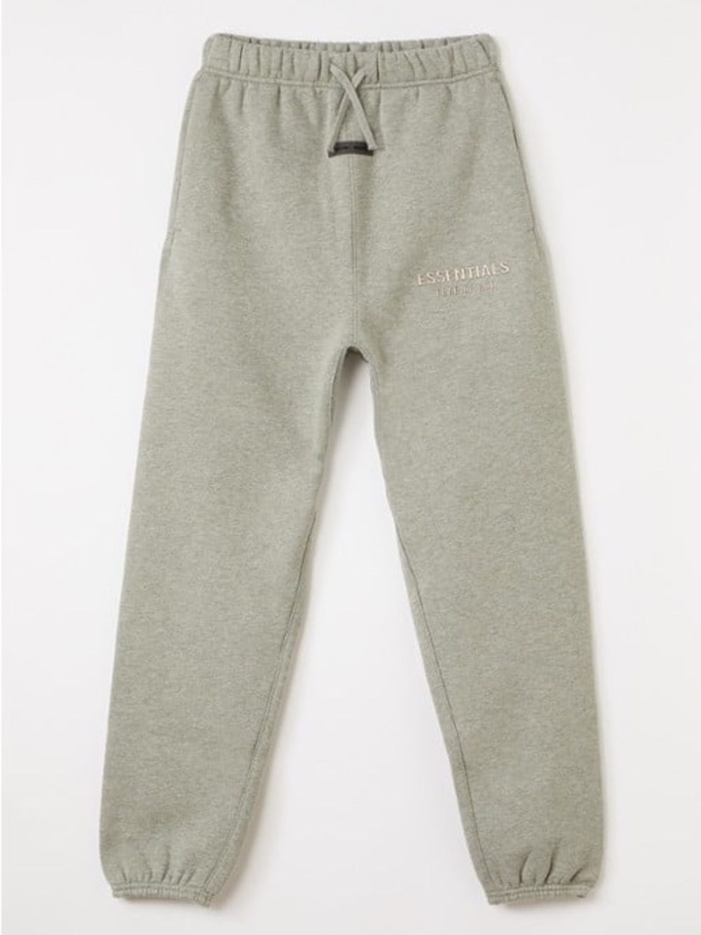 Essentials Light Gray Fleece Joggers